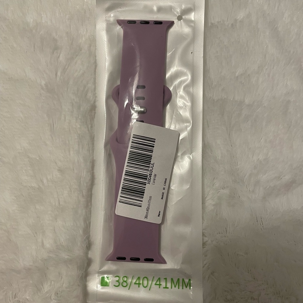 Extra Wide Silicone Bands Compatible with Apple Watch 38mm 40mm 41mm - Picture 4 of 4